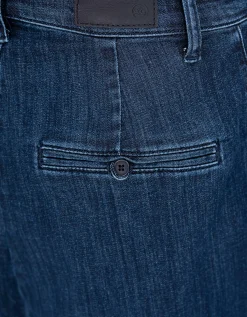 Bermuda Bundfalten Jeans Shorts