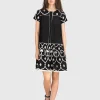 Besticktes Mini-Kleid Visionary