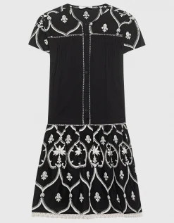 Besticktes Mini-Kleid Visionary