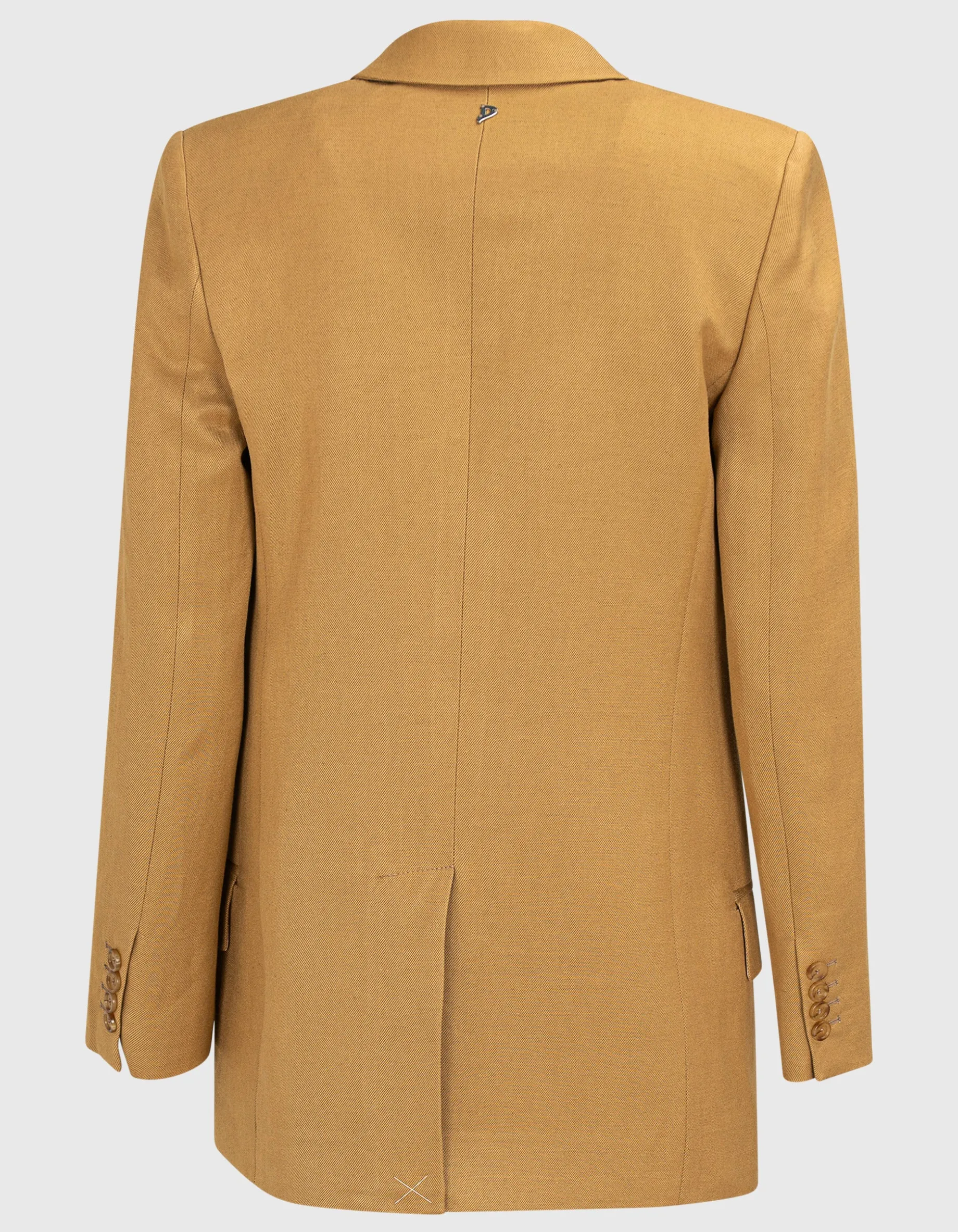 Blazer mit Leinenanteil