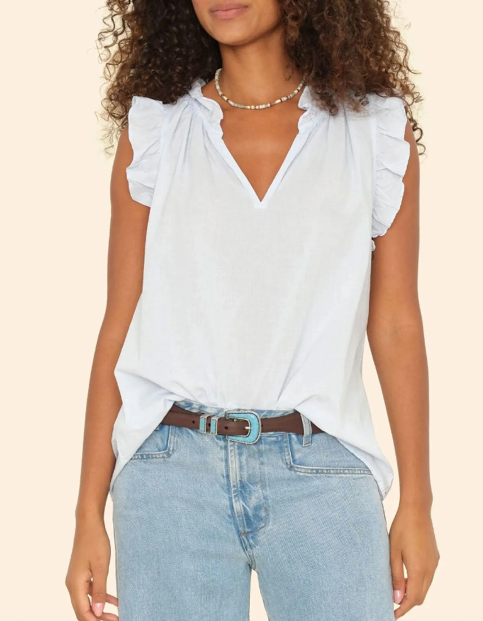 Bluse Bex mit Flügelärmeln