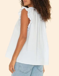 Bluse Bex mit Flügelärmeln