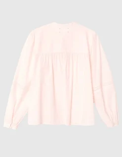 Bluse Laura mit Lochspitzen-Details