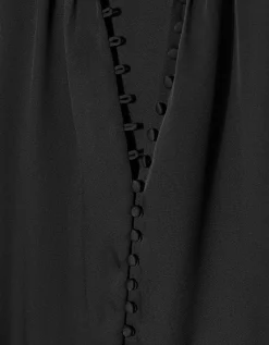 Bluse mit Spitzen-Details