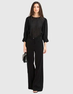 Blusen-Shirt mit Seidenanteil Almaritha