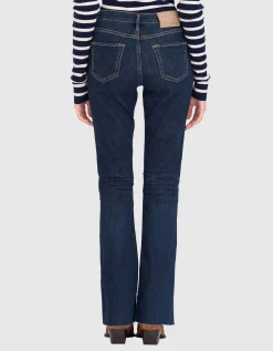 Bootcut Jeans Becca mit offenem Saum