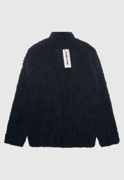 Bouclé-Kaschmir-Cardigan