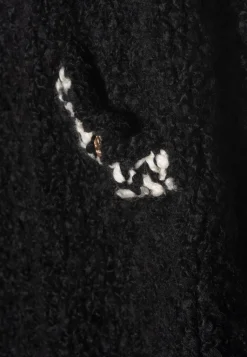 Bouclé-Kaschmir-Cardigan mit dekorativen Knöpfen