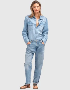 Bow-Leg Jeans Hope