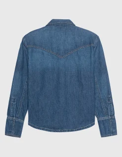 Boxy-Cut Jeanshemd Norah