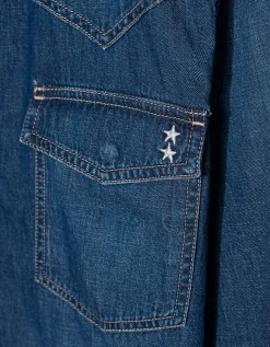 Boxy-Cut Jeanshemd Norah