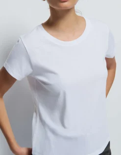 Boxy-Cut T-Shirt Goldie mit Rundhalsausschnitt