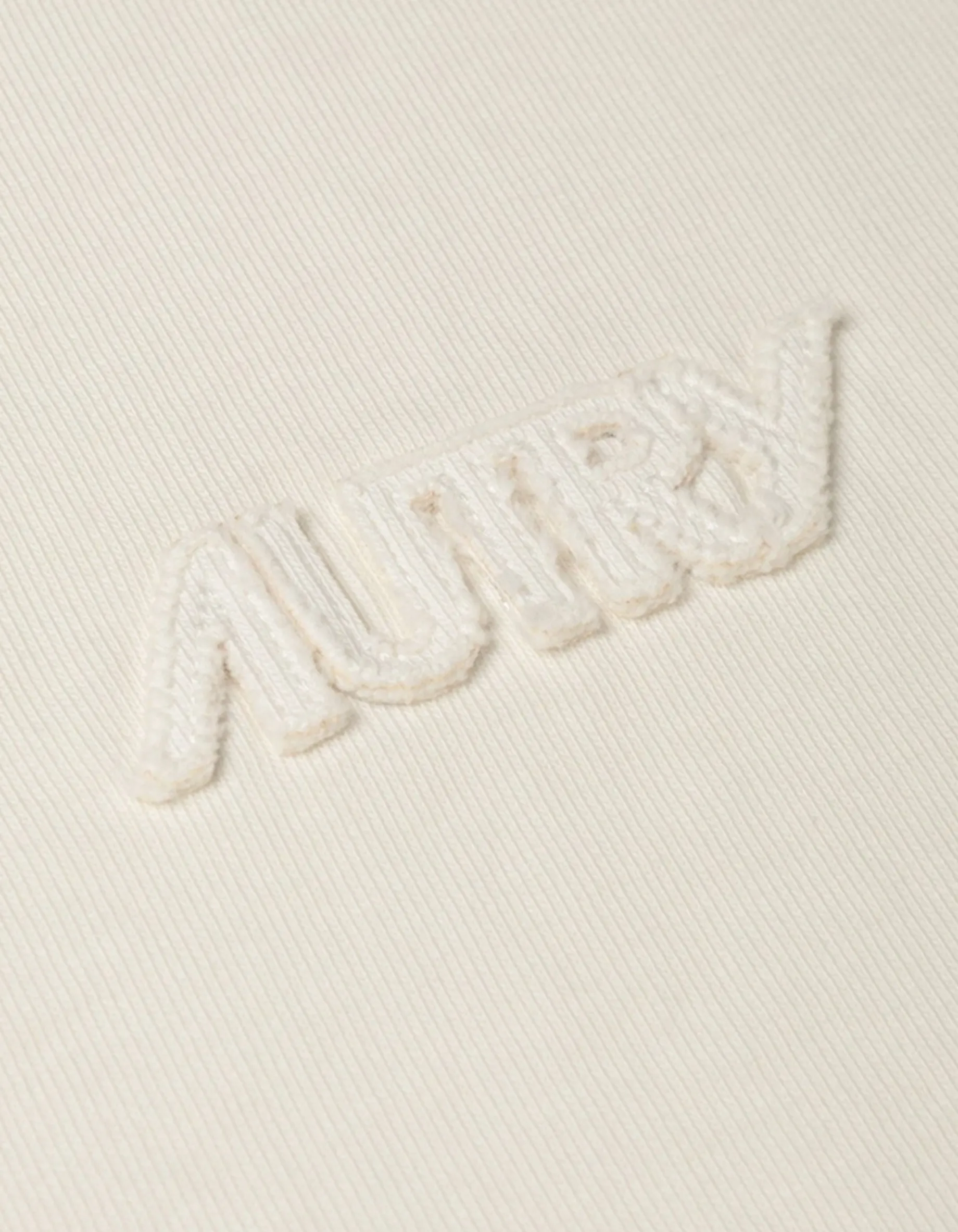 Boxy-Cut T-Shirt mit Label-Stickerei