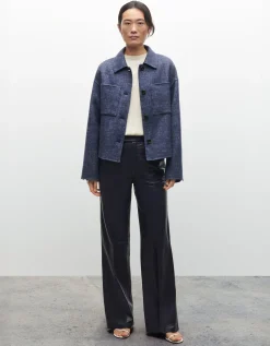 Boxy-Cut Woll-Jacke Carine