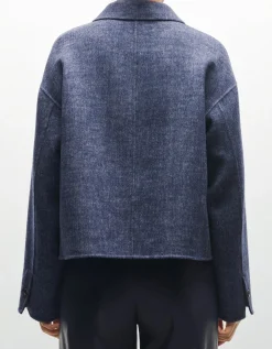 Boxy-Cut Woll-Jacke Carine