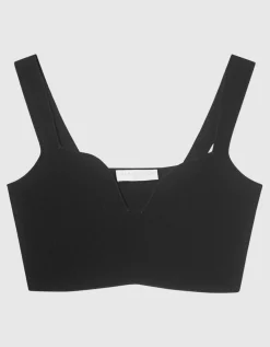 Bra-Crop-Top mit Trägern