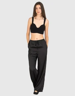 Bra-Crop-Top mit Trägern