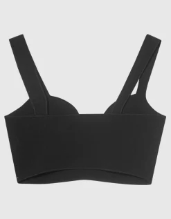 Bra-Crop-Top mit Trägern