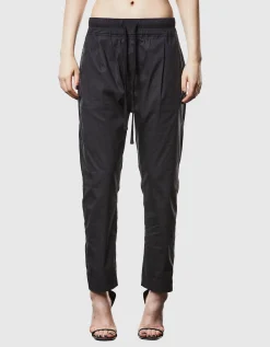 Bundfaltenhose mit elastischem Bund