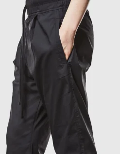Bundfaltenhose mit elastischem Bund