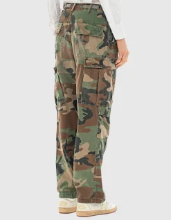 Cargo-Hose mit Camouflage-Musterung