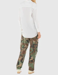 Cargo-Hose mit Camouflage-Musterung