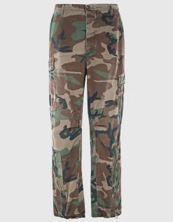 Cargo-Hose mit Camouflage-Musterung