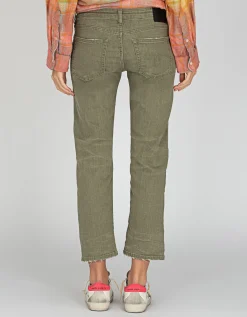 Crop Straight-Leg Jeans