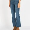 Cropped Bootcut Jeans