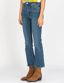 Cropped Bootcut Jeans