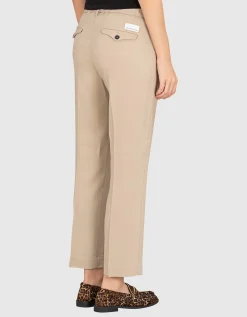 Cropped Bootcut-Hose