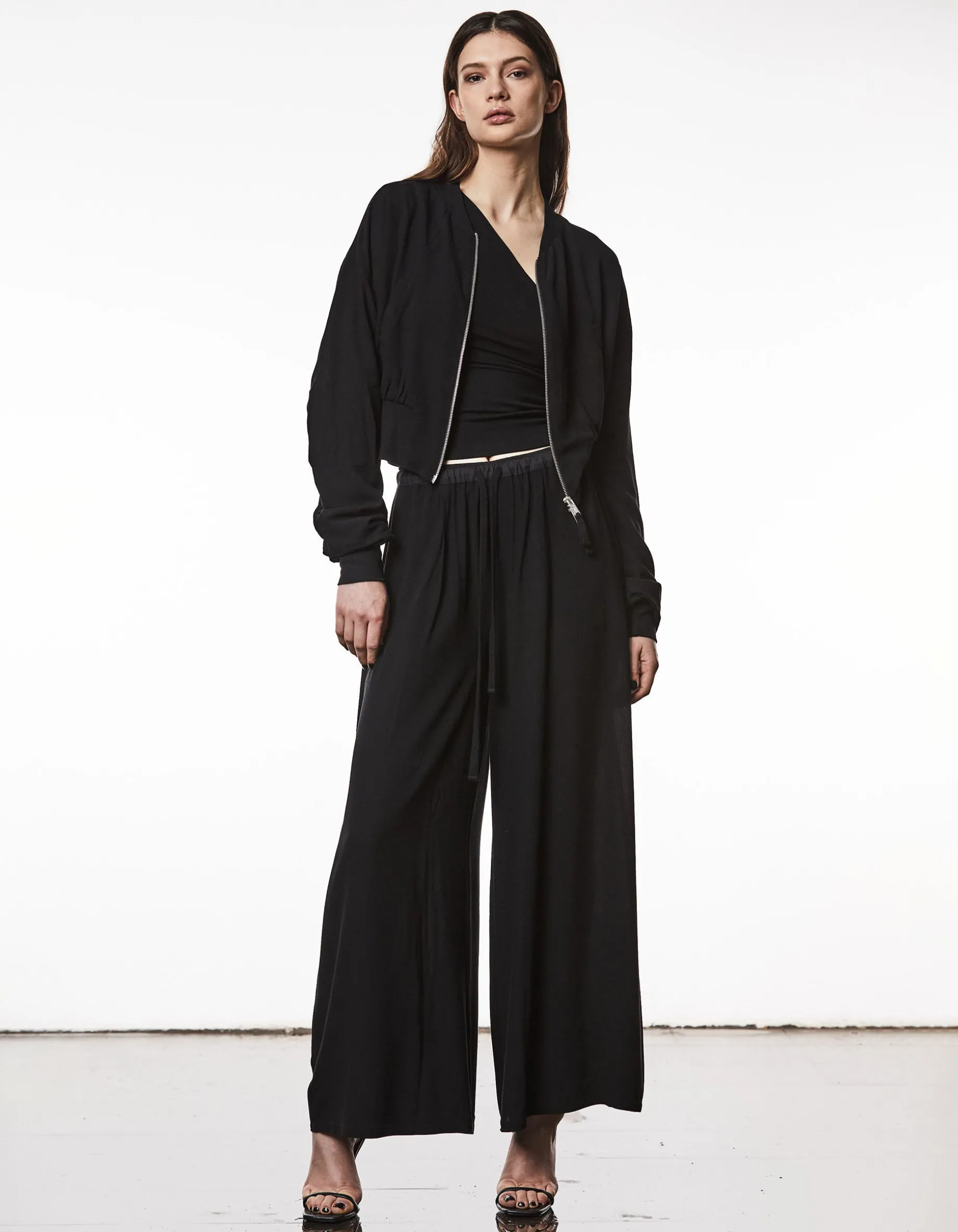 Cropped Jacke