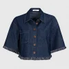 Cropped Jeans-Bluse Rhiannon