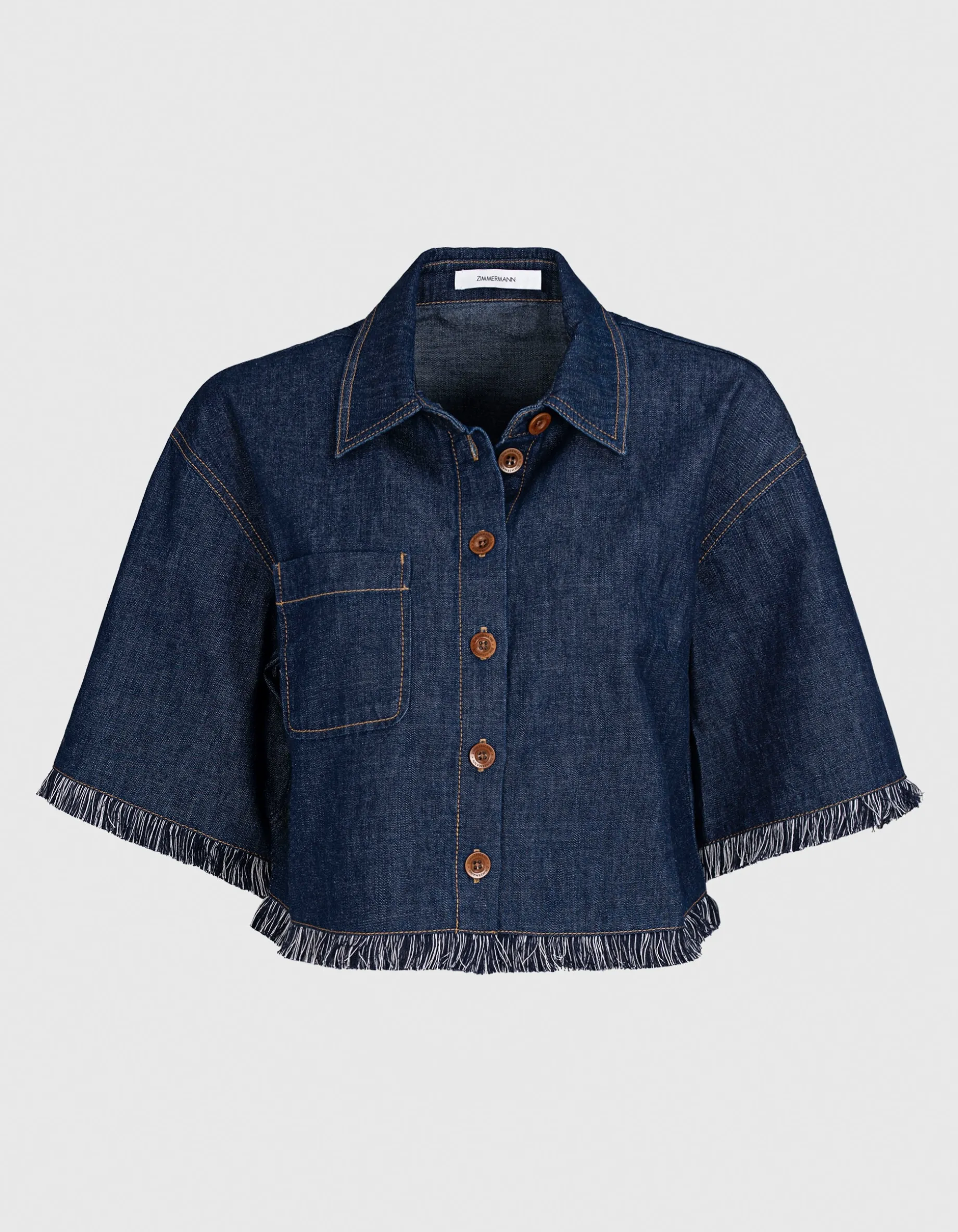 Cropped Jeans-Bluse Rhiannon