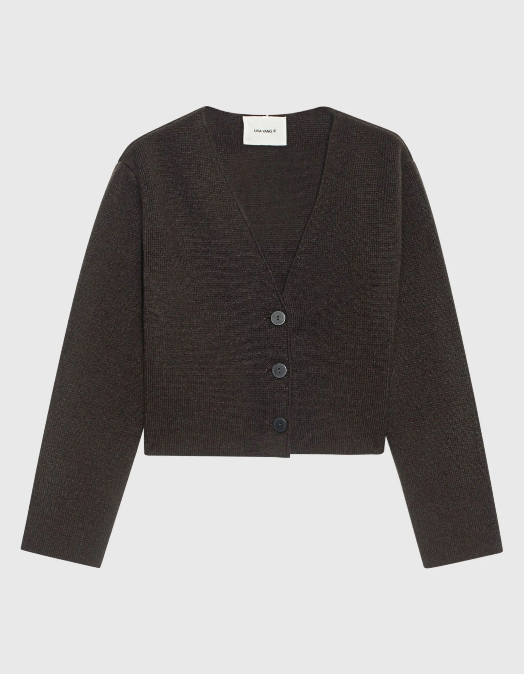 Cropped Kaschmir-Cardigan
