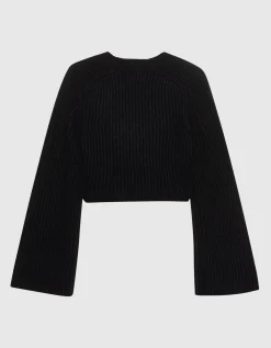 Cropped Kaschmir-Pullover