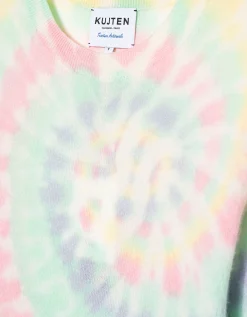 Cropped Kaschmir-T-Shirt