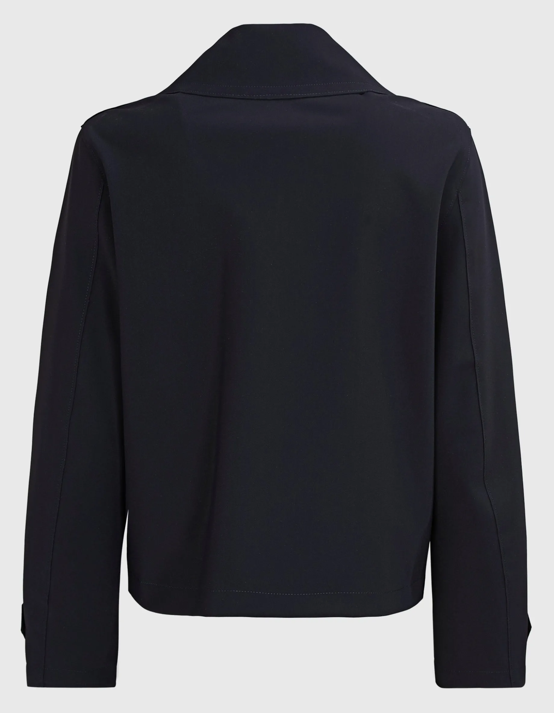 Cropped Neopren-Cabanjacke