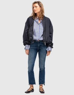 Cropped Oversize Blouson