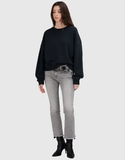 Cropped Oversize Sweatshirt