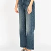 Cropped Straight-Leg Jeans Arwen