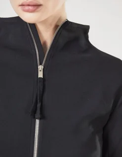 Cropped Zipper-Jacke
