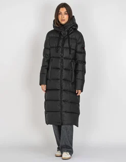 Daunen-Mantel mit Eingrifftaschen