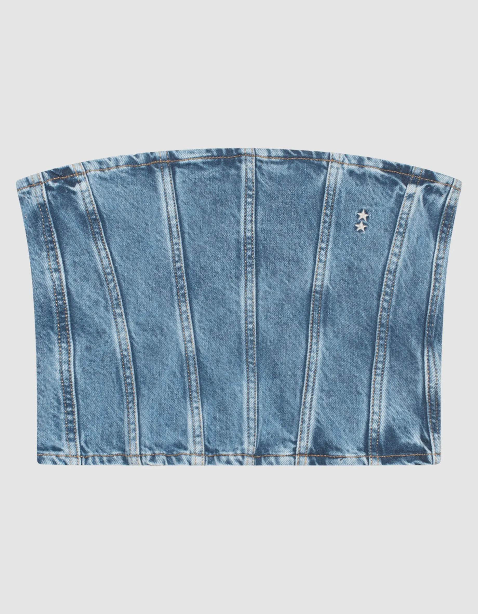 Denim-Korsage Dolly