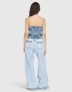 Denim-Korsage Dolly