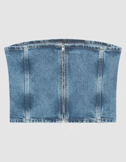 Denim-Korsage Dolly