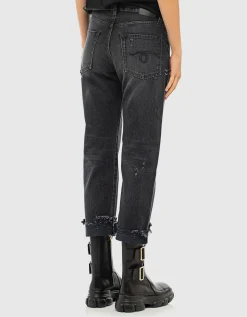 Destroyed Boyfriend-Jeans