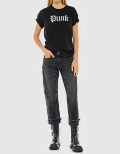 Destroyed Boyfriend-Jeans