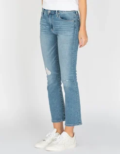 Destroyed Flare-Leg Jeans