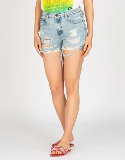 Destroyed Jeans-Shorts
